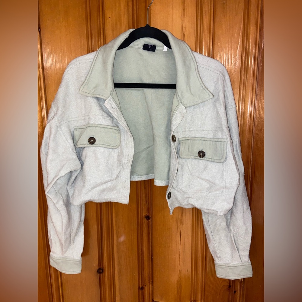PacSun Charlie Cropped Shacket